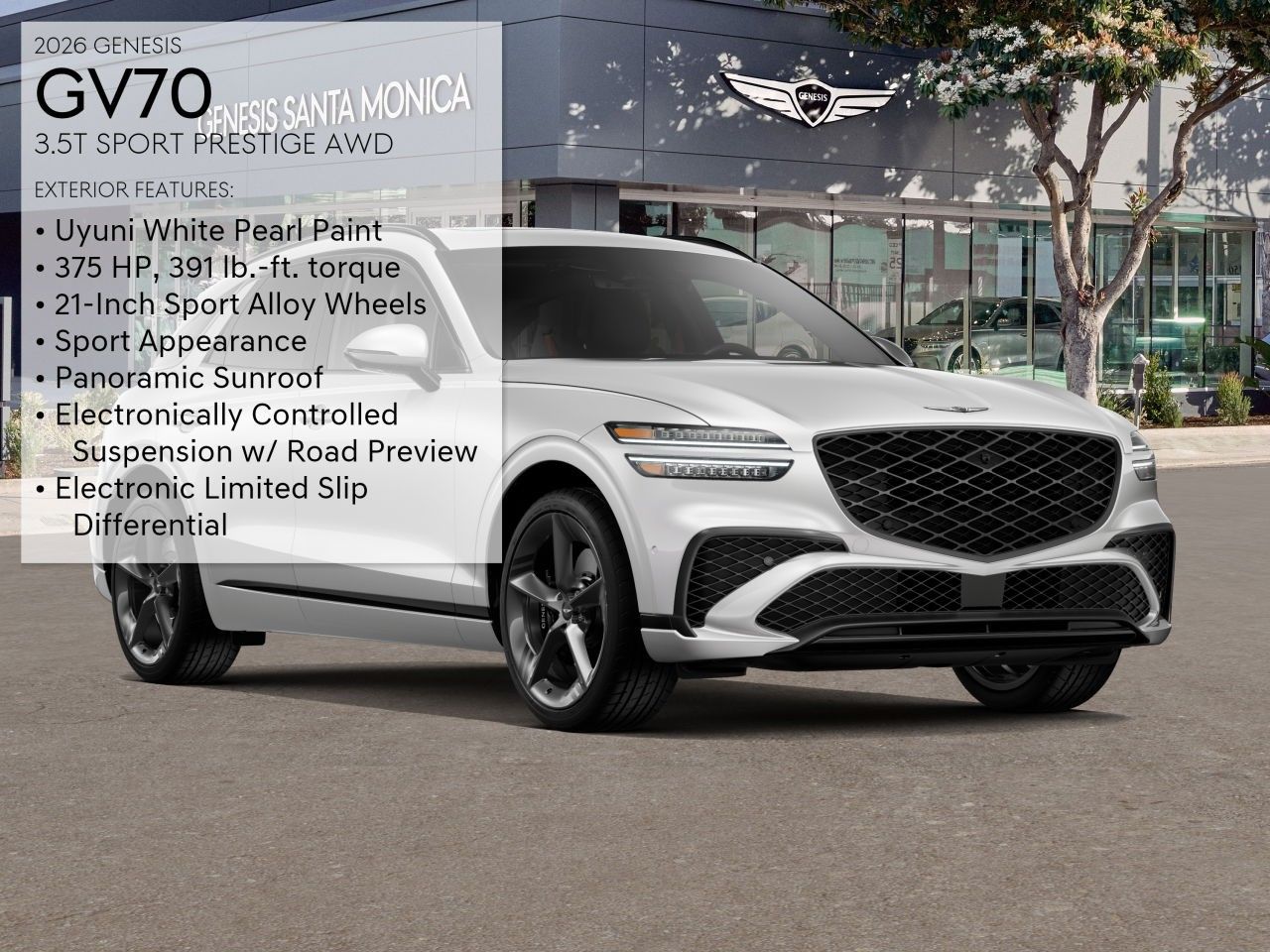 2026 GENESIS GV70 Sport Prestige - Photo 10