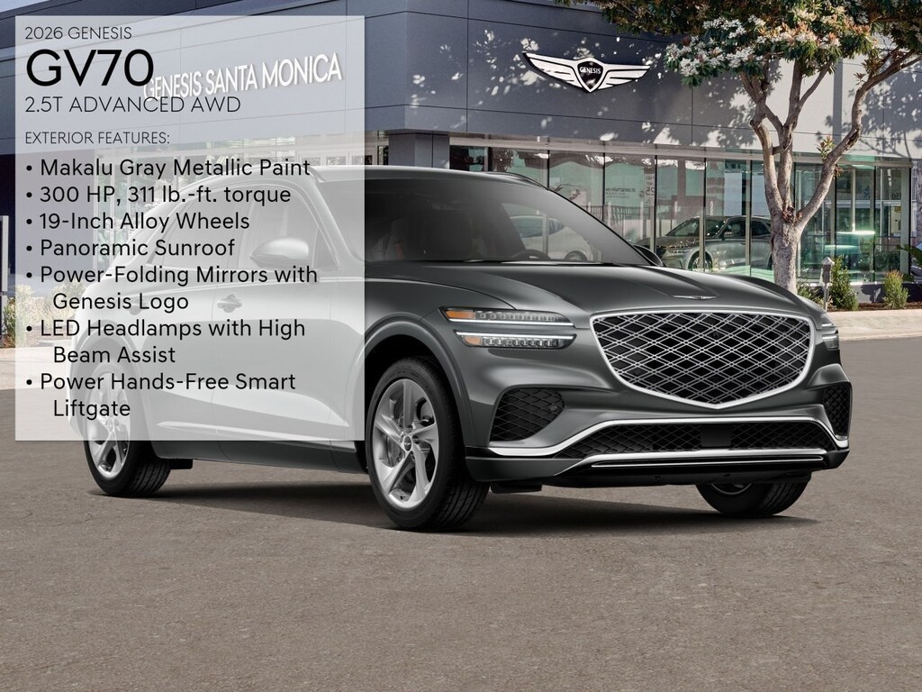 New 2026 Genesis GV70 2.5T Advanced SUV