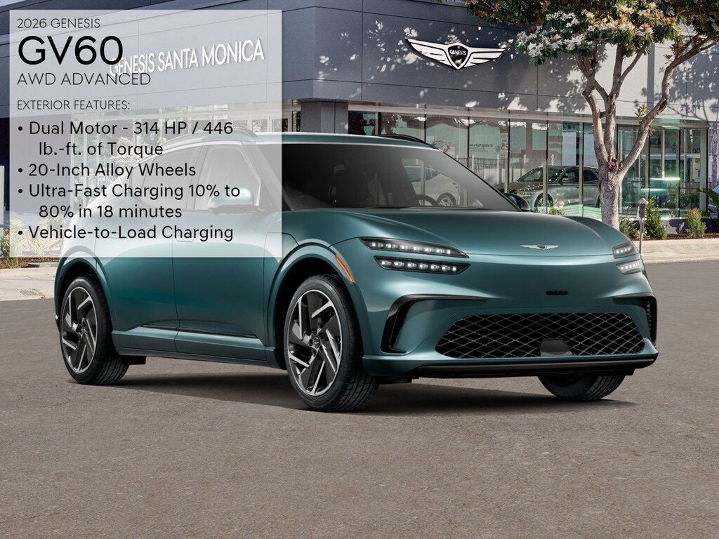 New 2026 Genesis GV60 Advanced AWD SUV