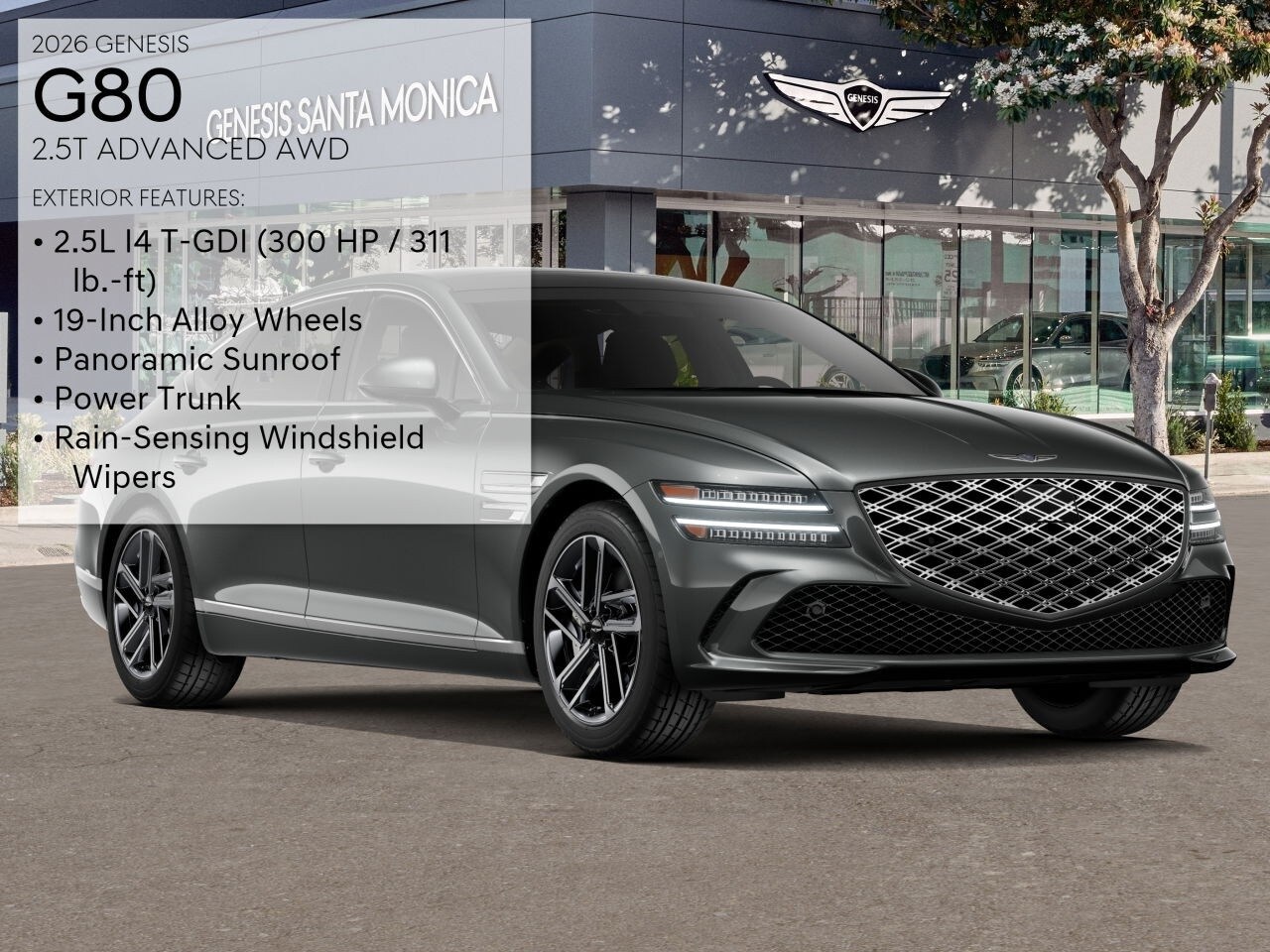 2026 Genesis G80 2.5T Advanced photo 2