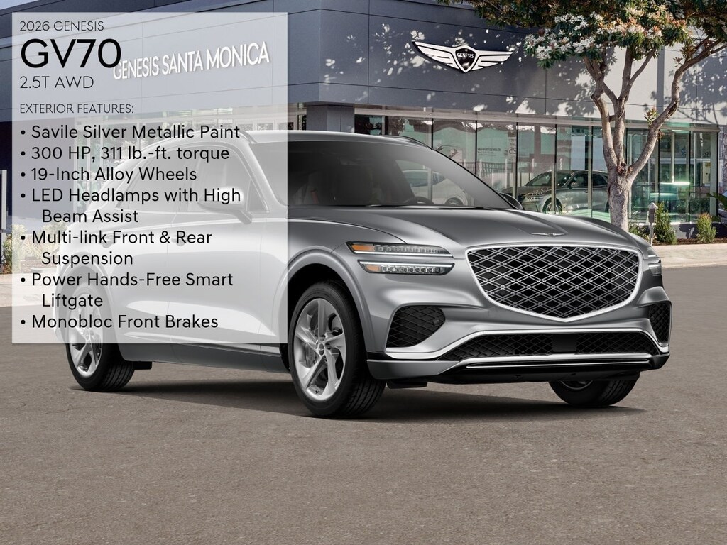 New 2026 Genesis GV70 2.5T SUV