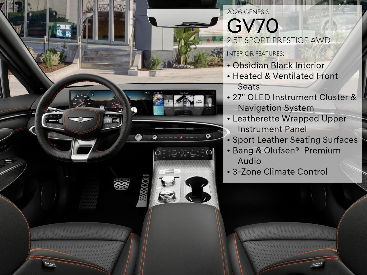 2026 GENESIS GV70 Sport Prestige - Photo 45