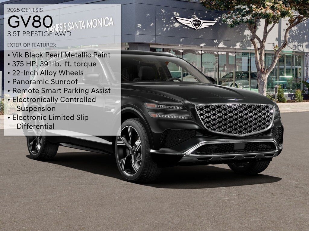 New 2025 Genesis GV80 3.5T Prestige SUV