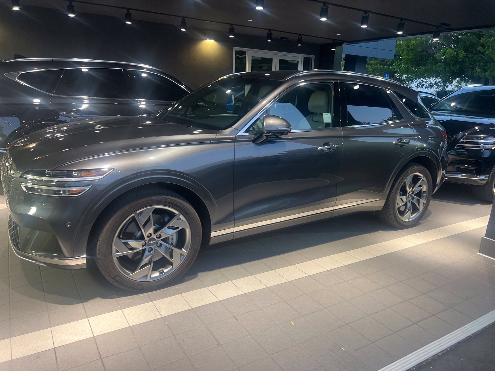 Certified 2023 GENESIS GV70 Advanced with VIN 5NMMCET16PH001092 for sale in Santa Monica, CA
