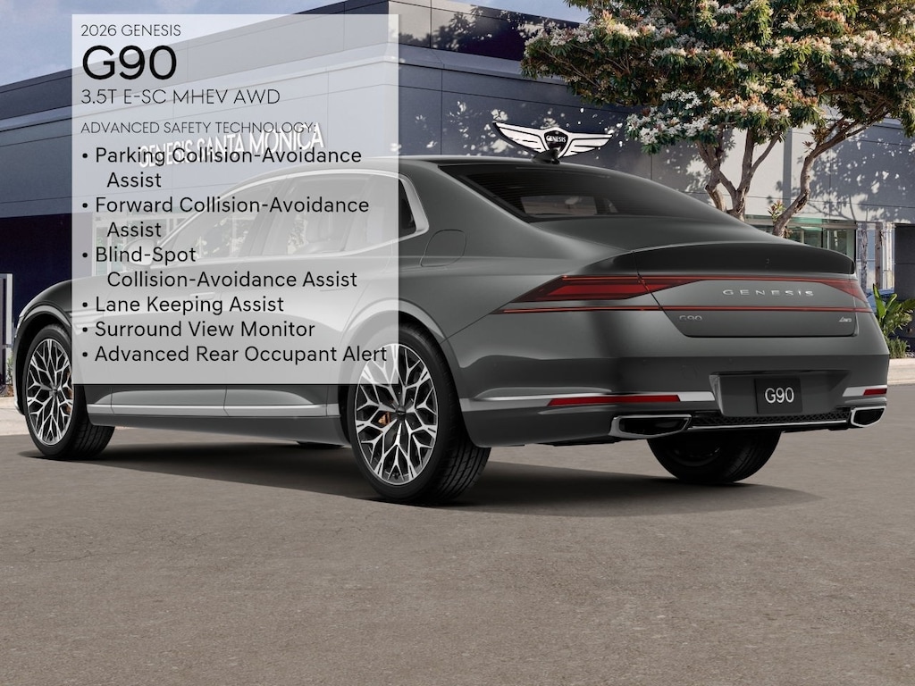 2026 Genesis G90 3.5T E-Supercharger photo 4
