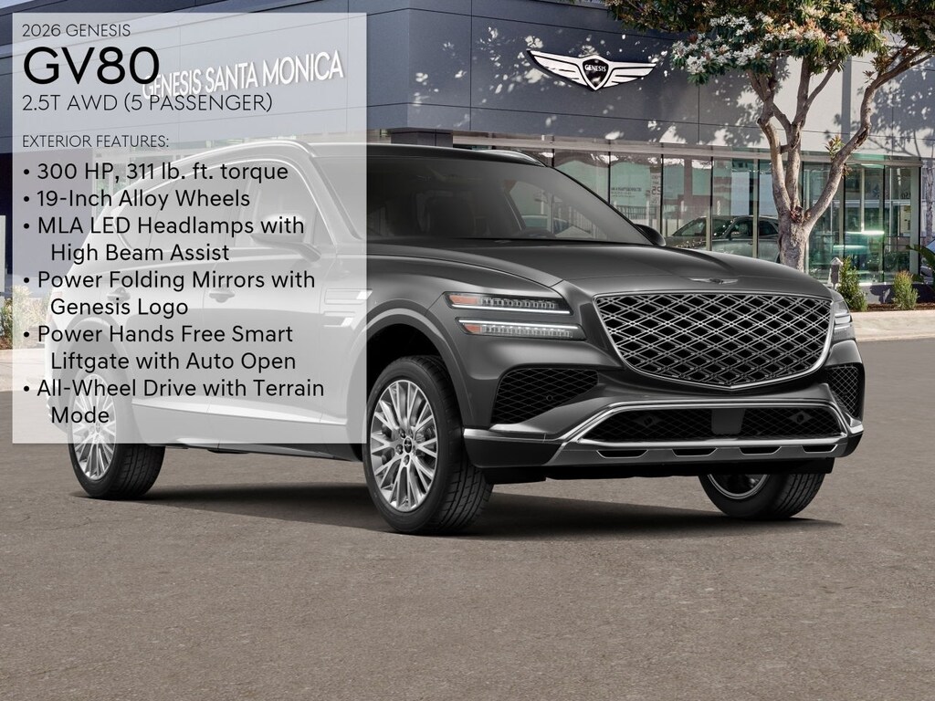 New 2026 Genesis GV80 2.5T SUV