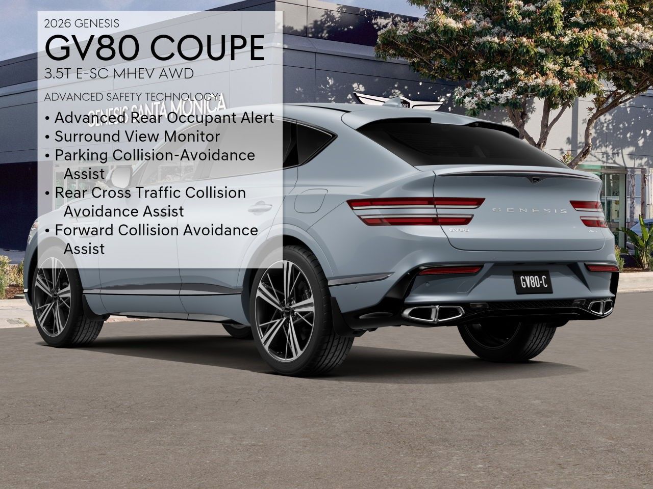 2026 GENESIS GV80 Coupe E-SC - Photo 10