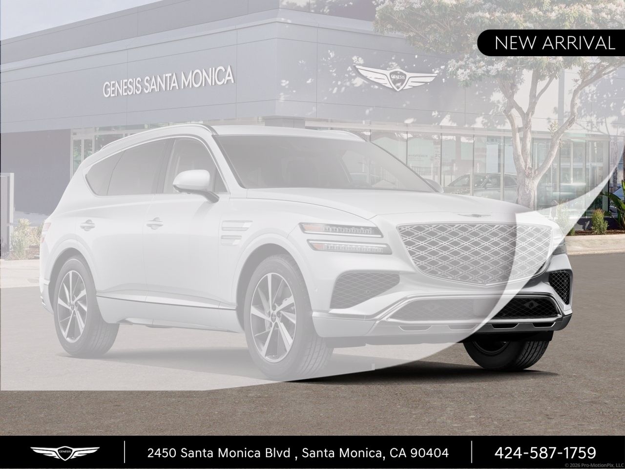 Alta White 2026 Genesis GV80 3.5T Advanced AWD SUV / Crossover All-Wheel Drive 8-Speed Automatic