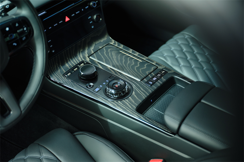 The center console of the 2027 Genesis G80