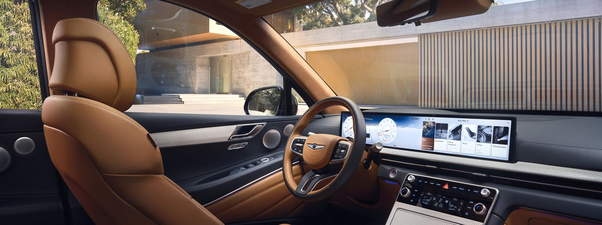 Dashboard of the 2027 Genesis GV80