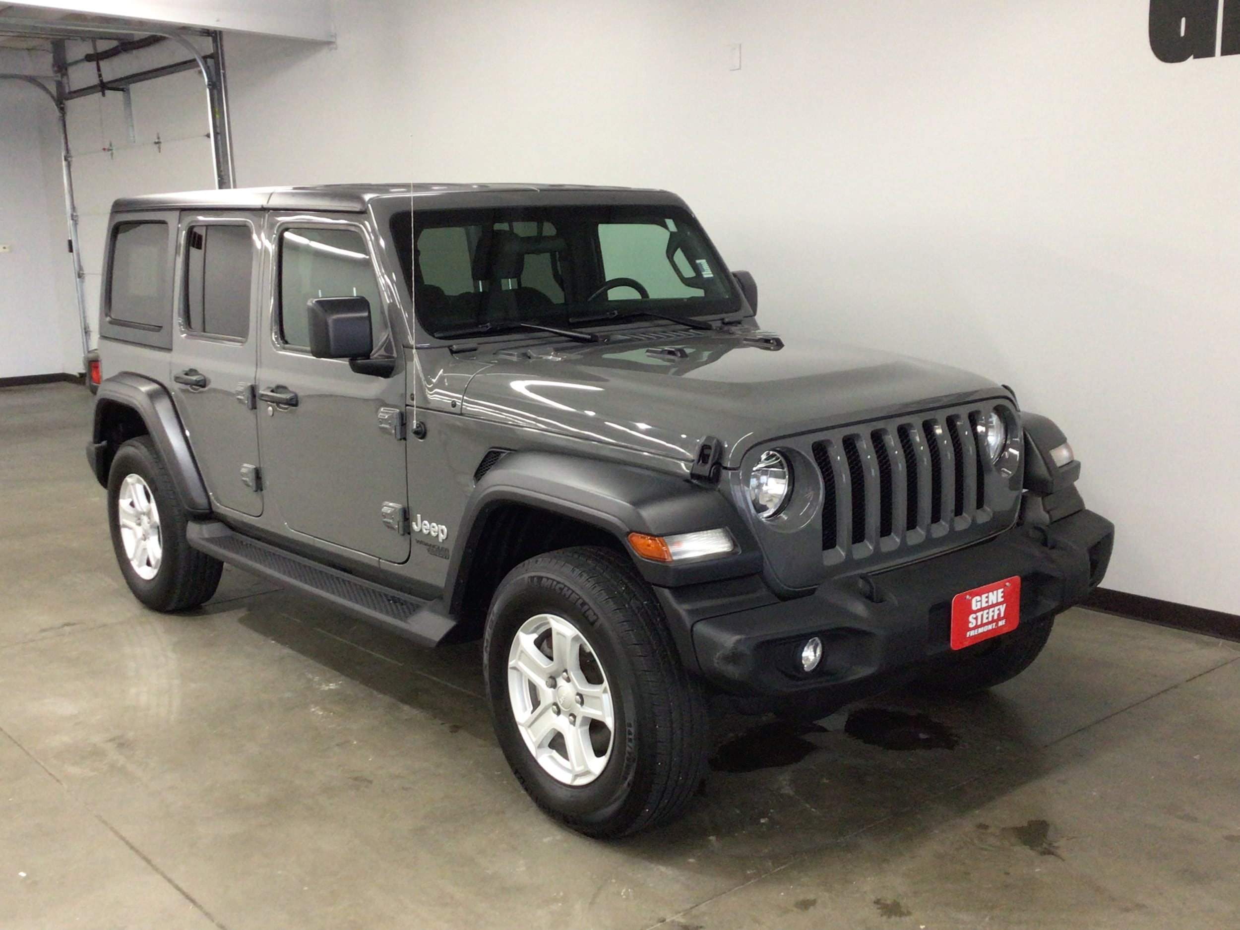 Used 2021 Jeep Wrangler Unlimited Sport S with VIN 1C4HJXDN5MW530742 for sale in Fremont, NE