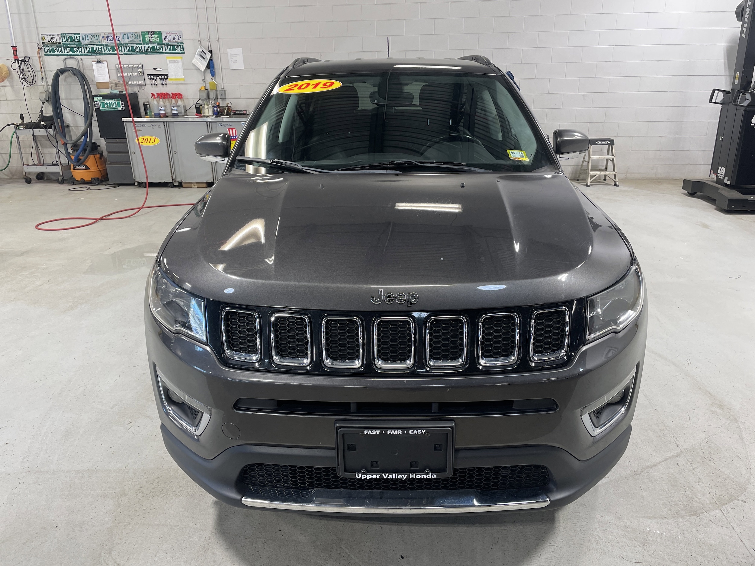Used 2019 Jeep Compass Limited with VIN 3C4NJDCB2KT753364 for sale in West Springfield, MA