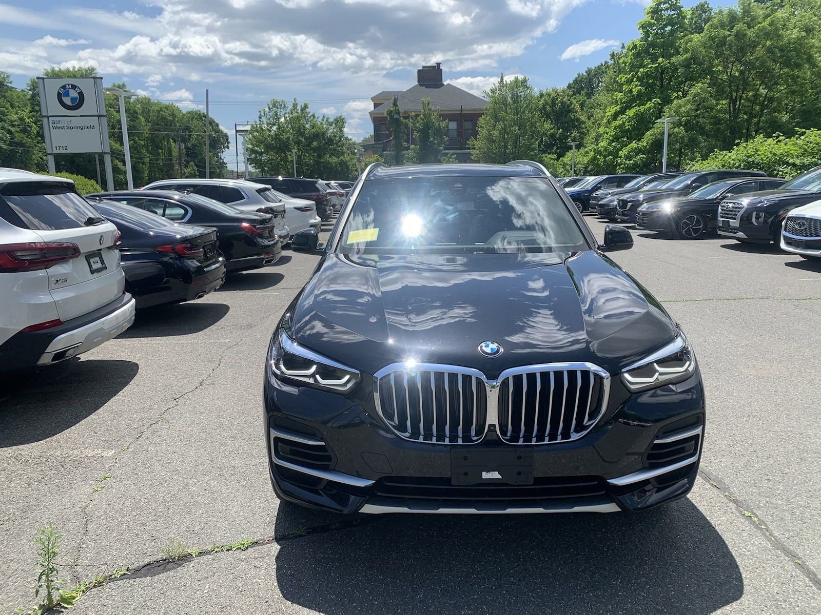 Certified 2022 BMW X5 40i with VIN 5UXCR6C00N9L85448 for sale in West Springfield, MA