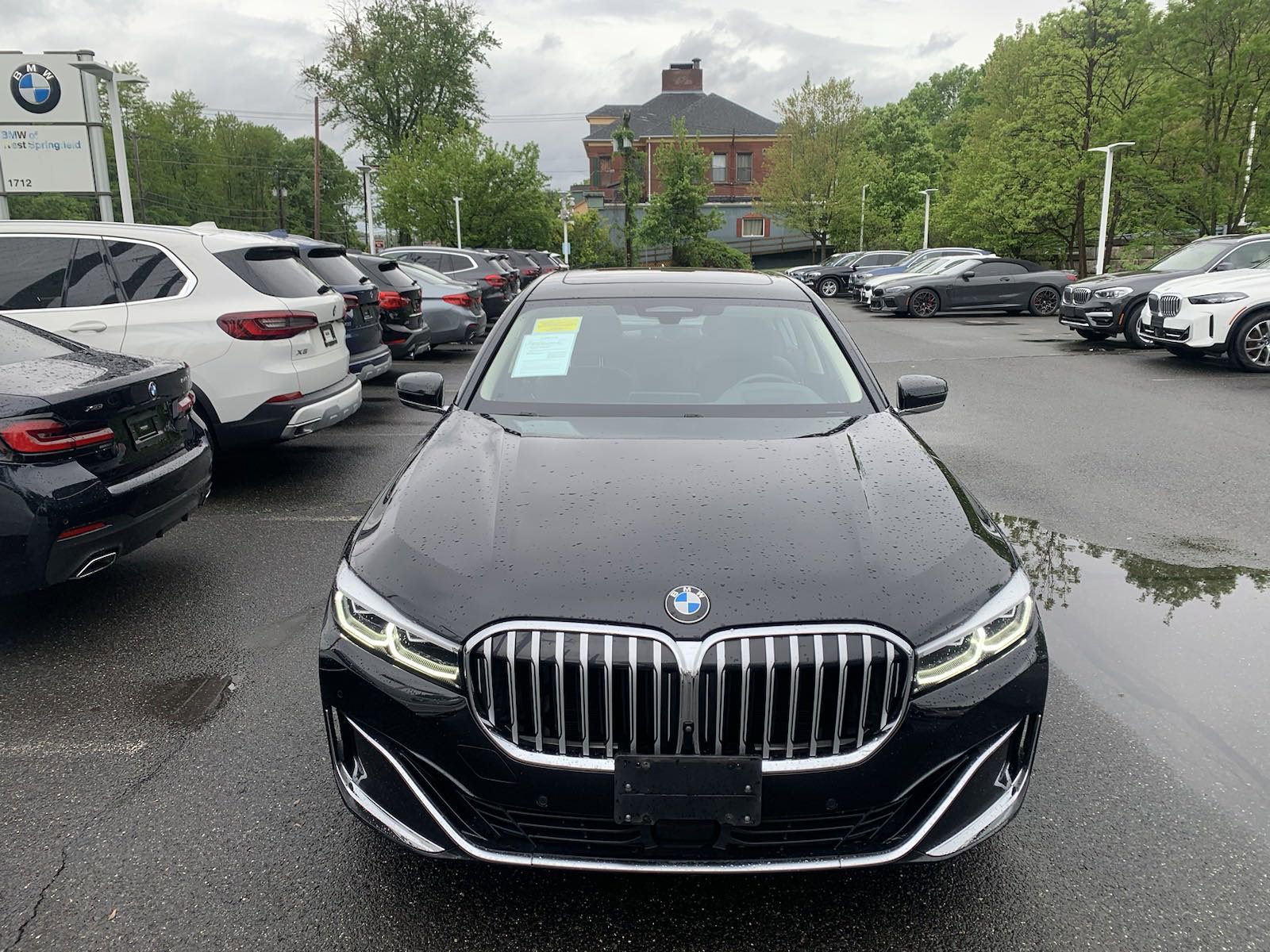 Used 2021 BMW 7 Series 750i with VIN WBA7U2C06MCG47677 for sale in West Springfield, MA