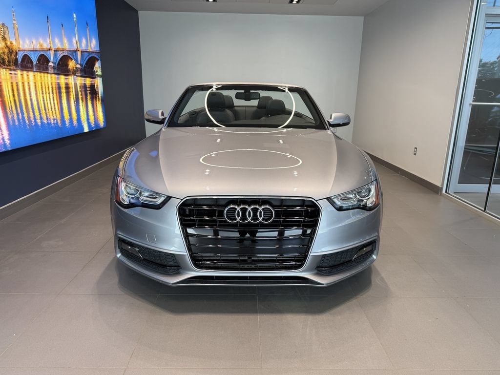 Used 2015 Audi A5 Cabriolet Premium Plus with VIN WAUMFAFH0FN006683 for sale in West Springfield, MA