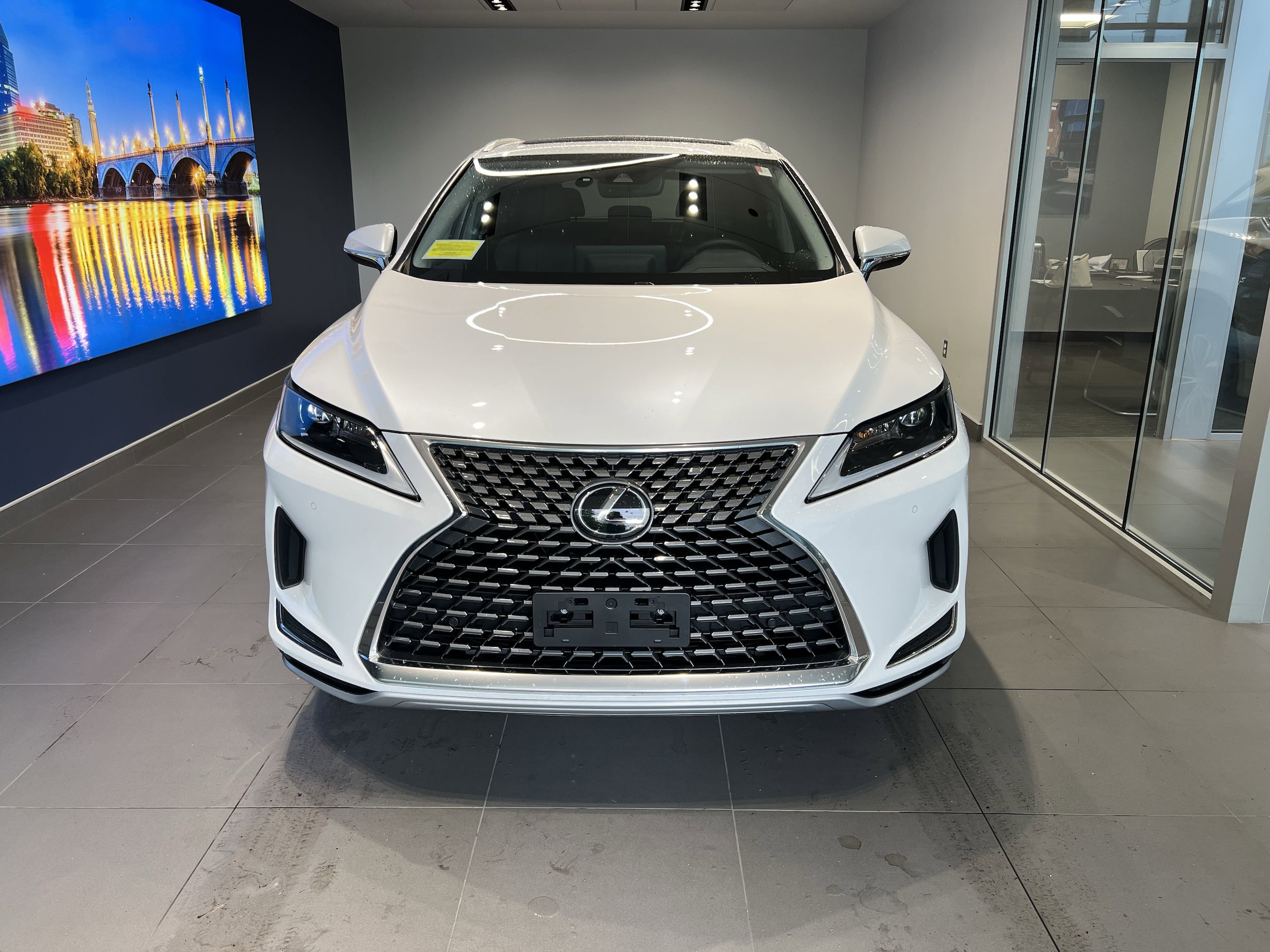 Used 2021 Lexus RX 350 with VIN 2T2HZMDA4MC299972 for sale in West Springfield, MA