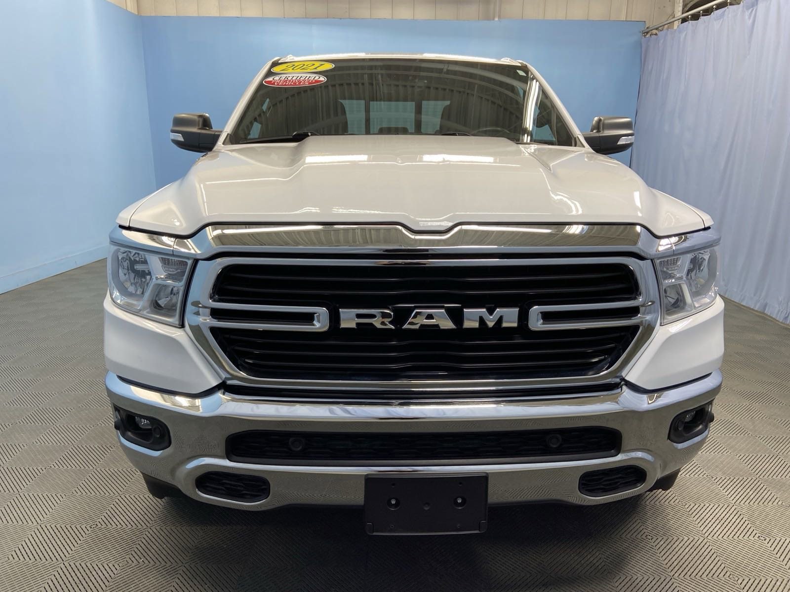 Used 2021 RAM Ram 1500 Pickup Big Horn/Lone Star with VIN 1C6SRFBT1MN743484 for sale in Hartford, CT