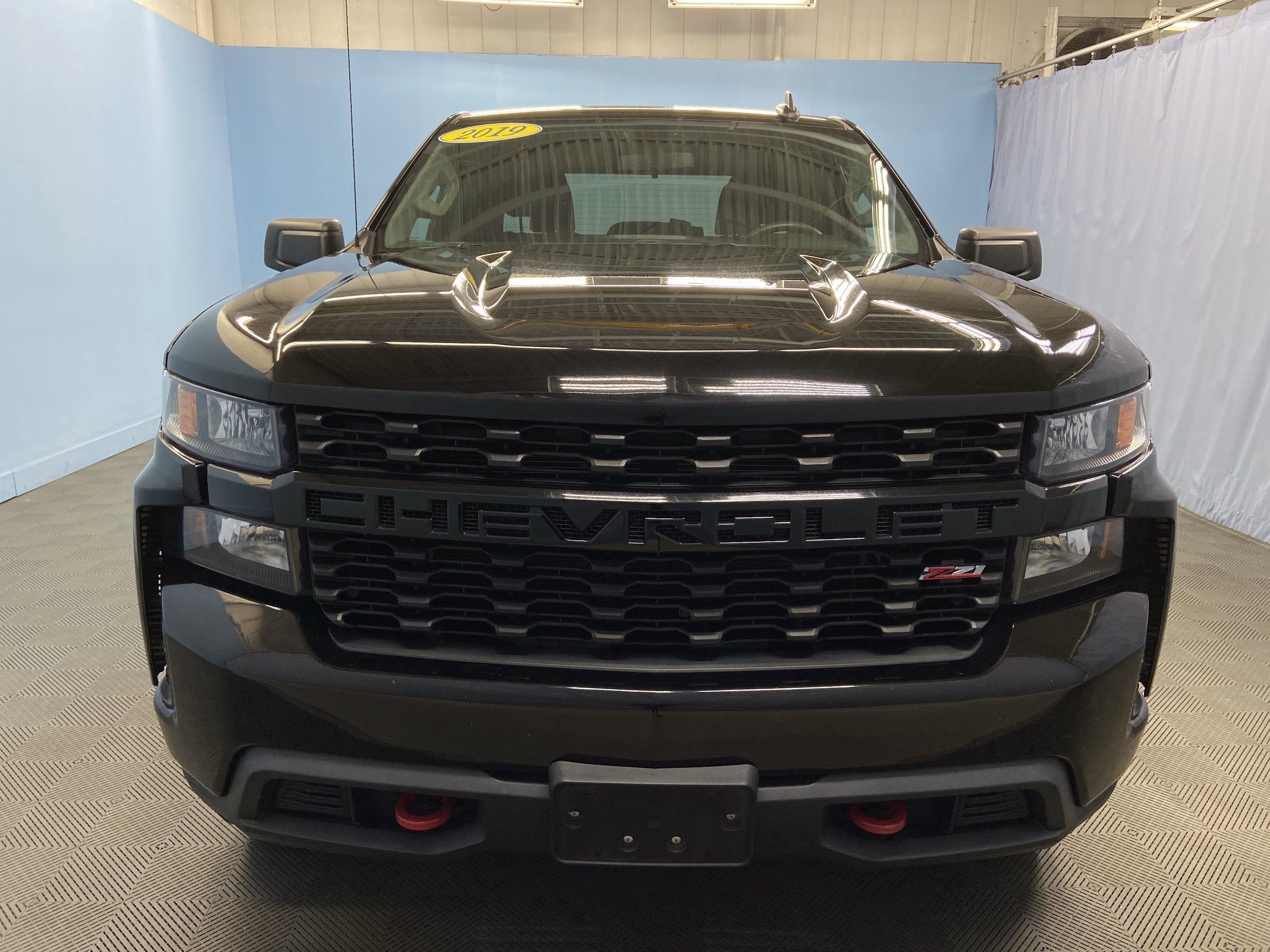 Used 2019 Chevrolet Silverado 1500 Custom with VIN 1GCRYCEF0KZ254627 for sale in Hartford, CT