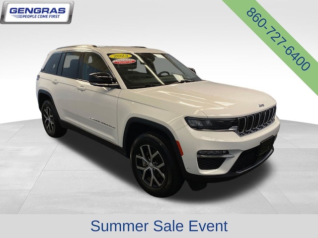 Used 2023 Jeep Grand Cherokee Limited SUV for sale in East Hartford, CT