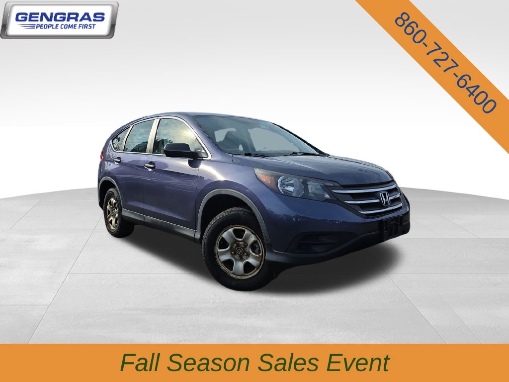 Used 2012 Honda CR-V LX with VIN 5J6RM4H30CL083279 for sale in East Hartford, CT