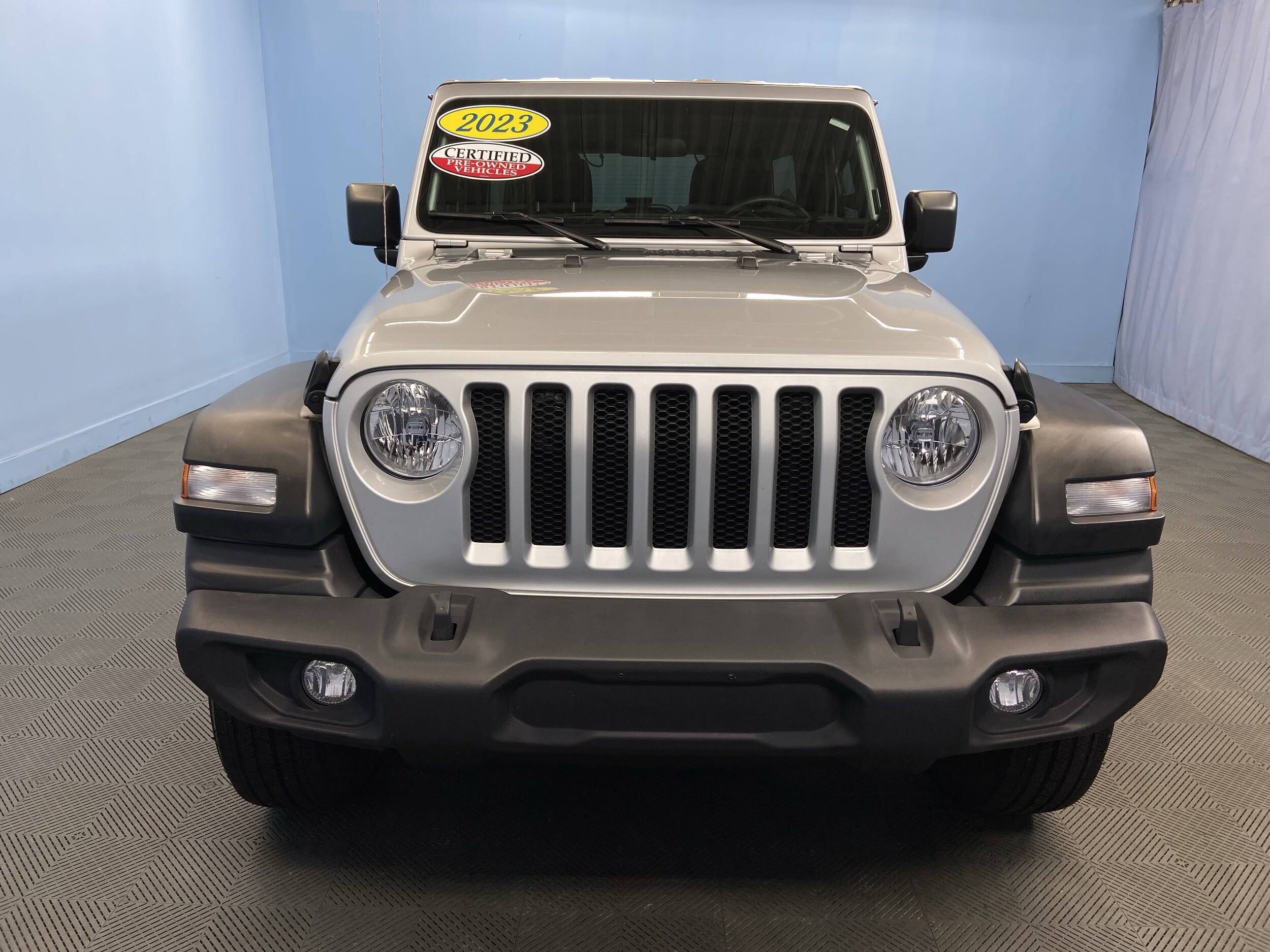 Used 2023 Jeep Wrangler 4-Door Sport with VIN 1C4HJXDG7PW616706 for sale in Hartford, CT