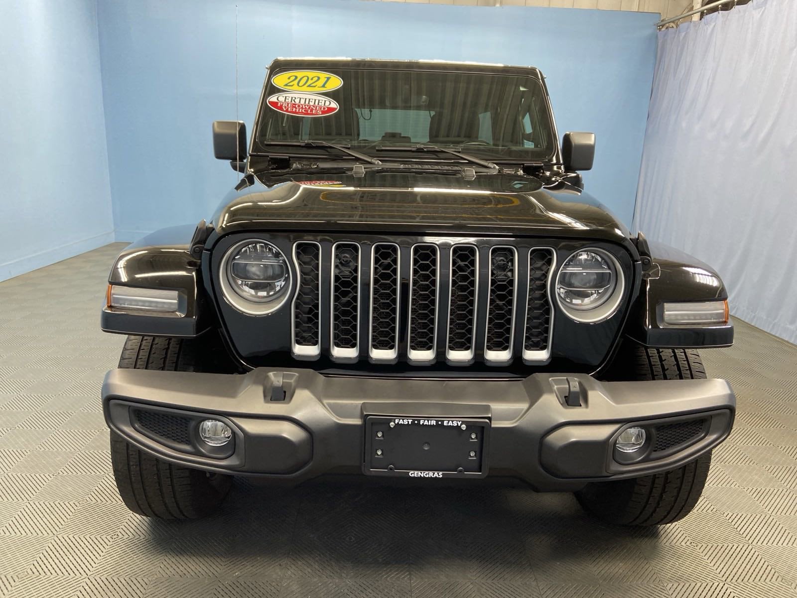 Certified 2021 Jeep Wrangler Unlimited Sahara 4XE with VIN 1C4JJXP66MW800003 for sale in Hartford, CT