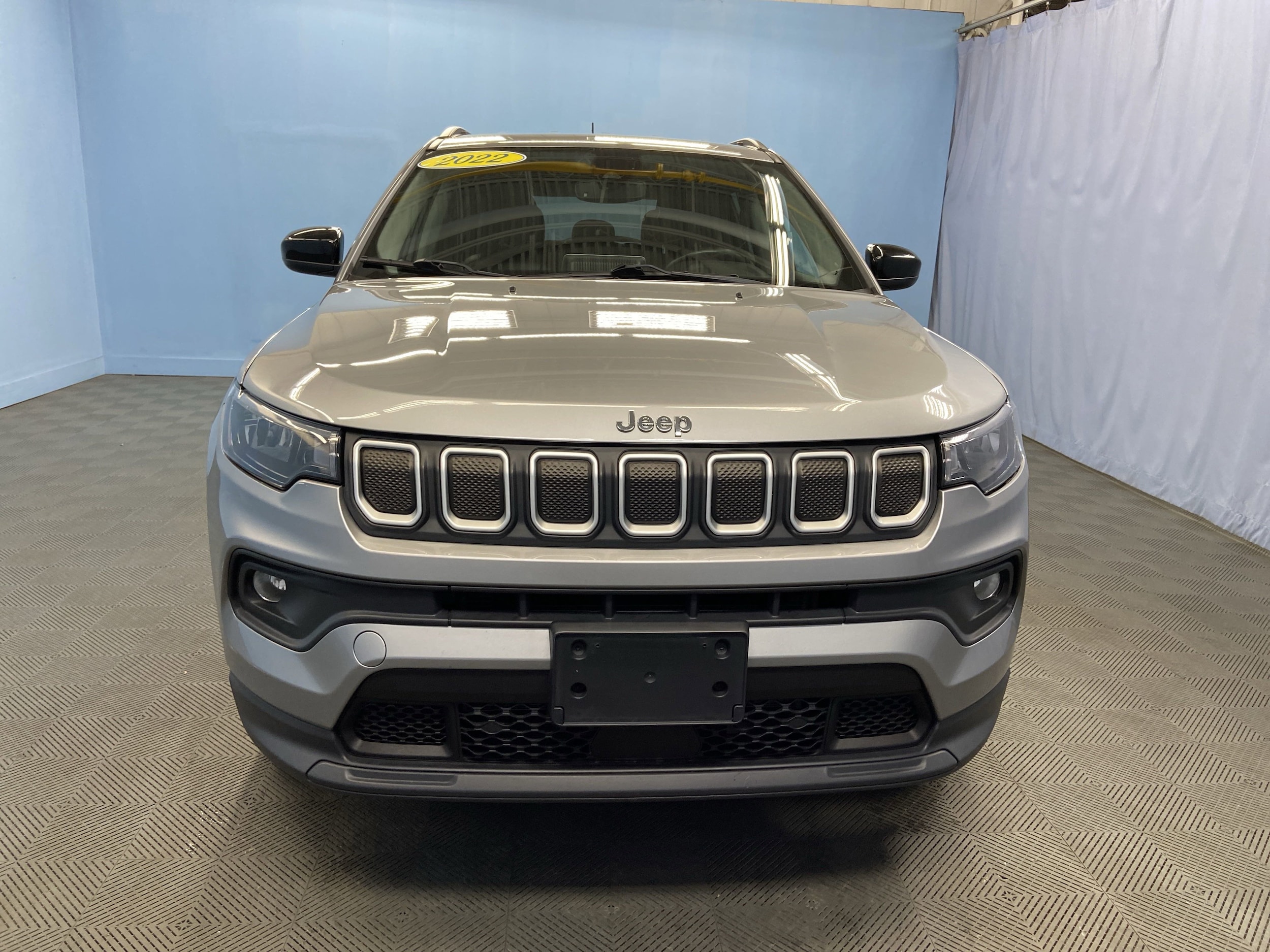 Certified 2022 Jeep Compass Latitude with VIN 3C4NJDBB0NT102918 for sale in Plainville, CT