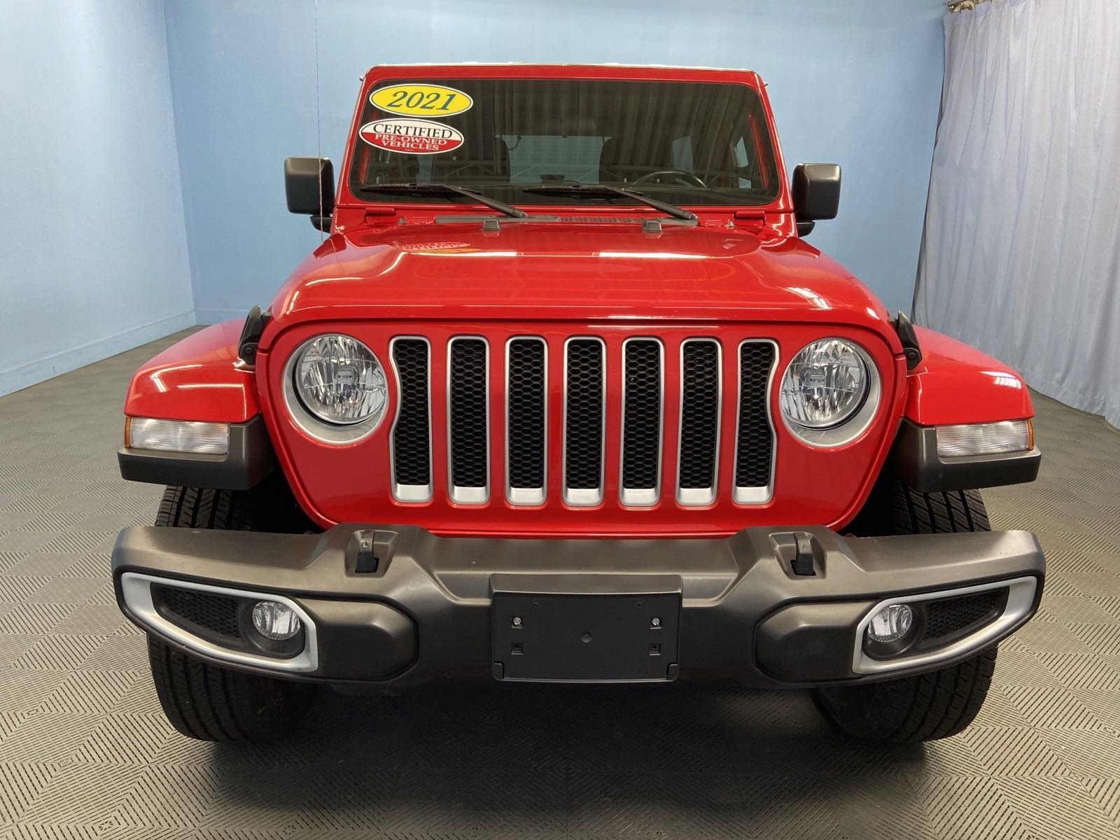 Certified 2021 Jeep Wrangler Unlimited Sahara with VIN 1C4HJXEN1MW592251 for sale in Hartford, CT