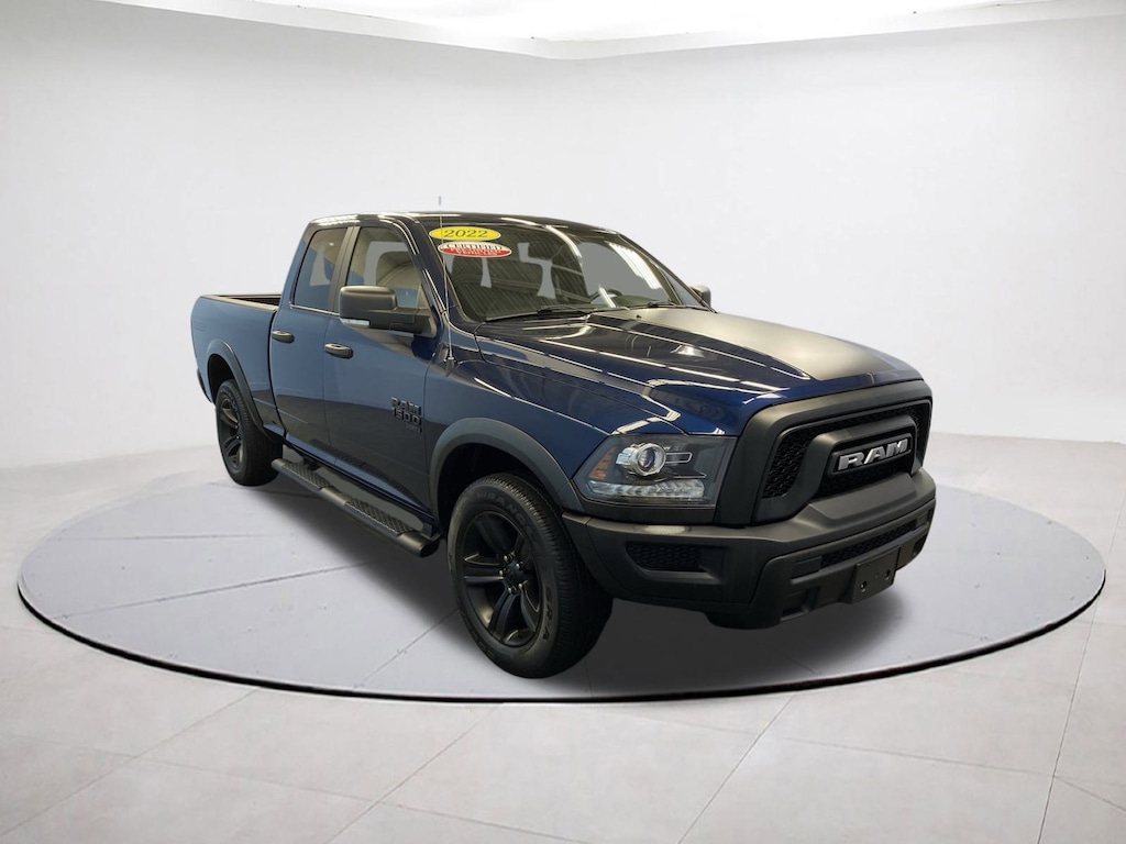 Certified 2022 Ram 1500 Classic Warlock Warlock 4x4 Quad Cab 64 Box
