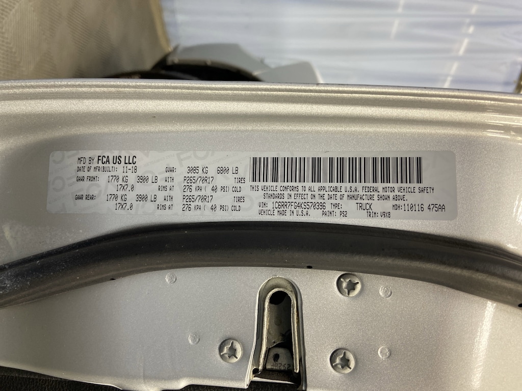 Certified 2019 Ram 1500 Classic Express Express 4x4 Quad Cab 64 Box