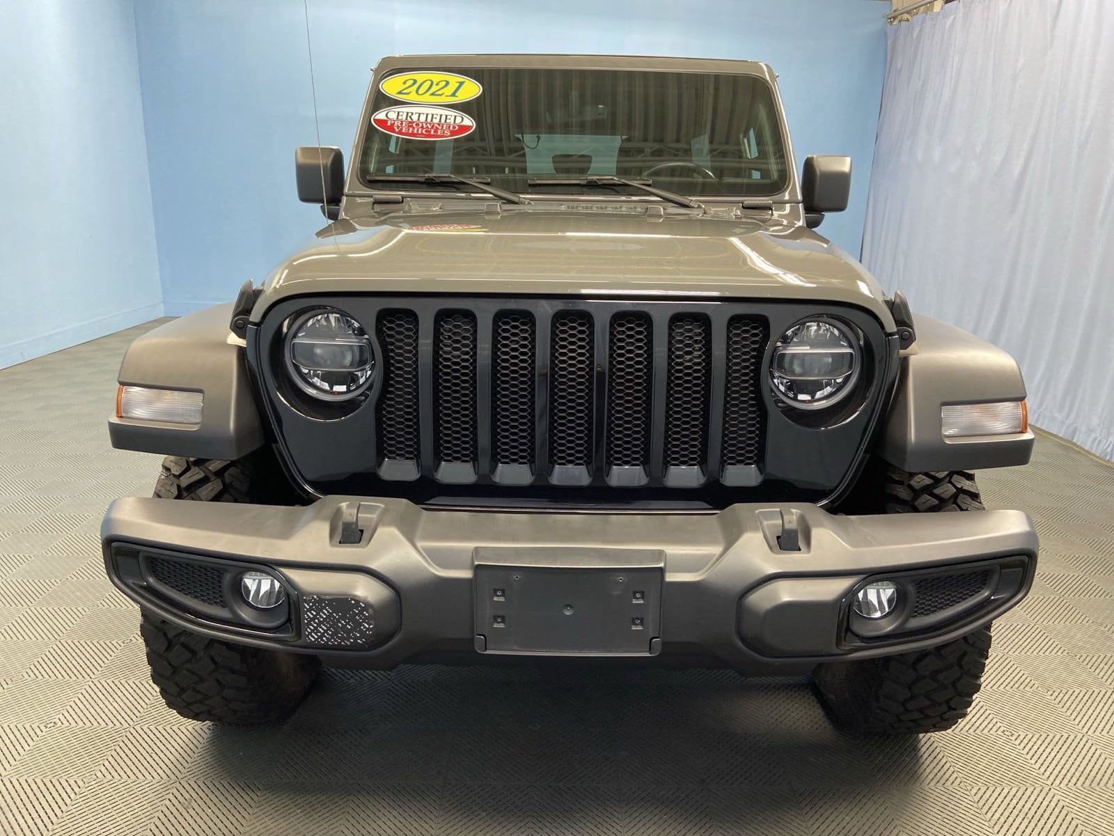 Certified 2021 Jeep Wrangler Unlimited Willys with VIN 1C4HJXDN7MW582986 for sale in Hartford, CT