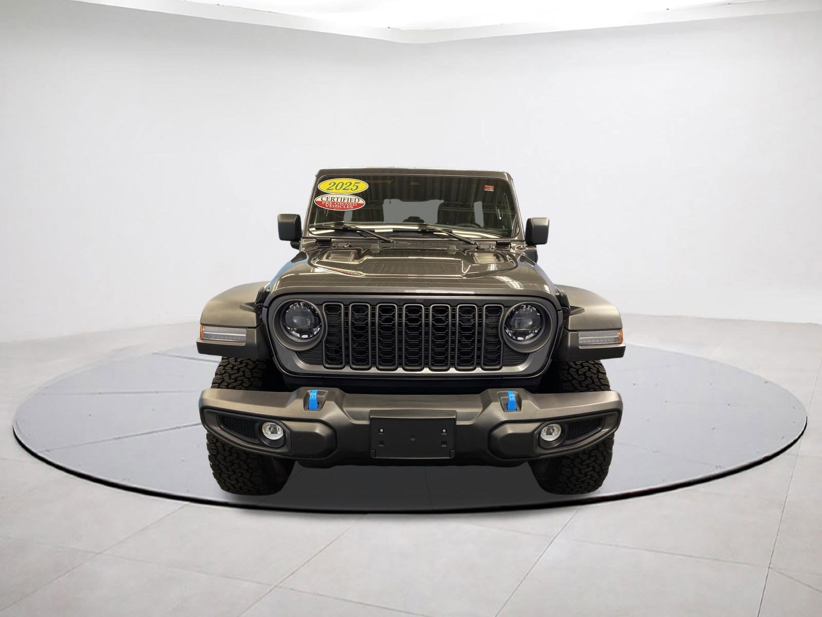 Certified 2025 Jeep Wrangler 4xe Rubicon 4XE with VIN 1C4RJXR69SW584998 for sale in Plainville, CT