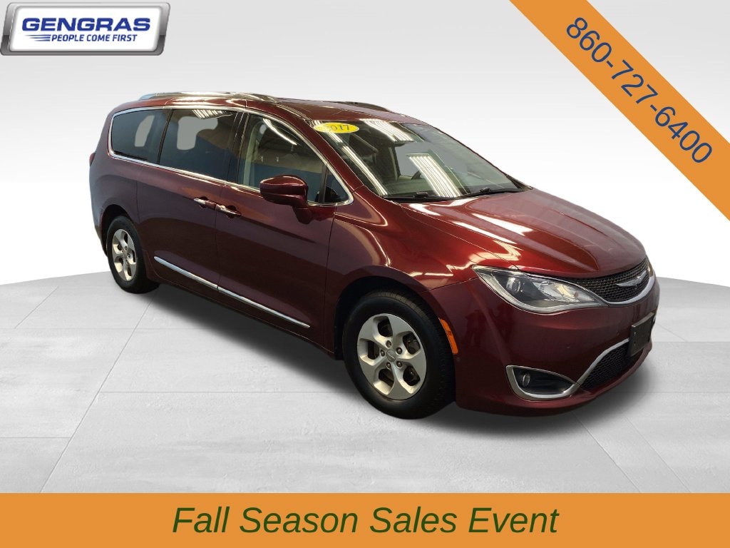Certified 2017 Chrysler Pacifica Touring-L Plus with VIN 2C4RC1EG5HR643777 for sale in East Hartford, CT