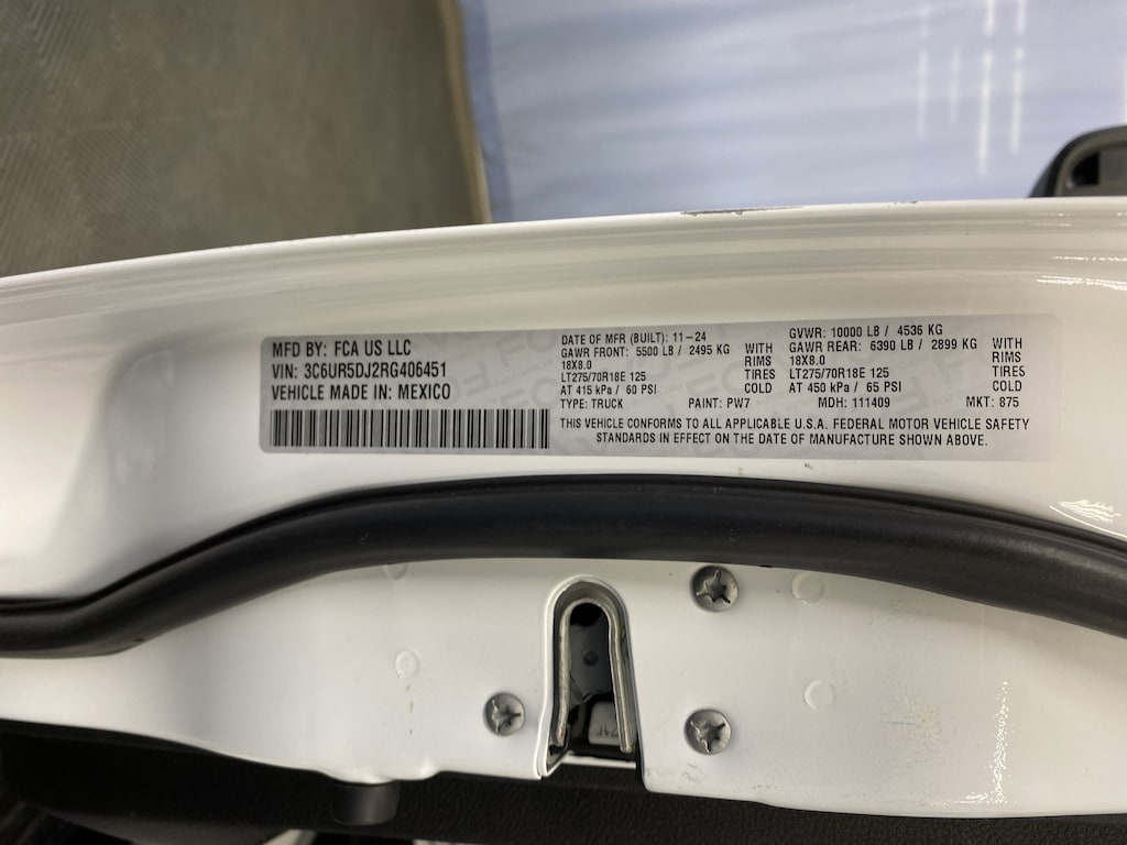 Certified 2024 Ram 2500 Big Horn Big Horn 4x4 Crew Cab 64 Box