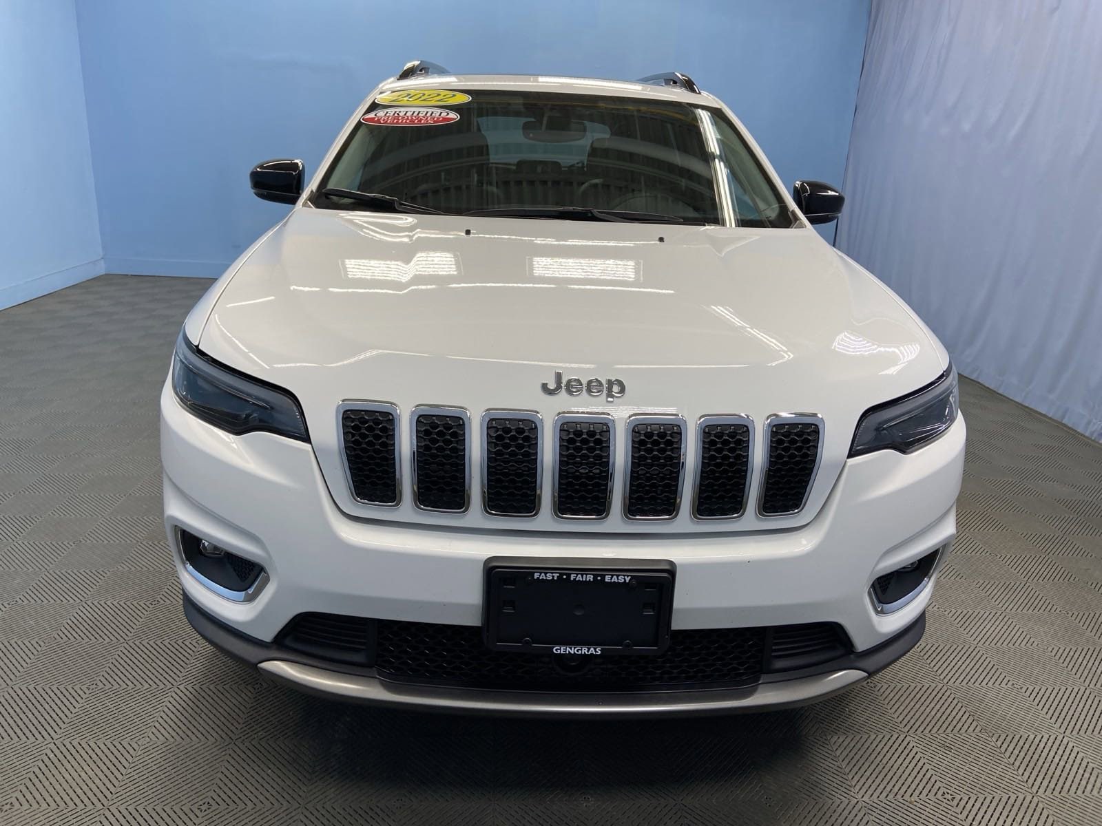 Certified 2022 Jeep Cherokee Limited with VIN 1C4PJMDX3ND546964 for sale in Hartford, CT