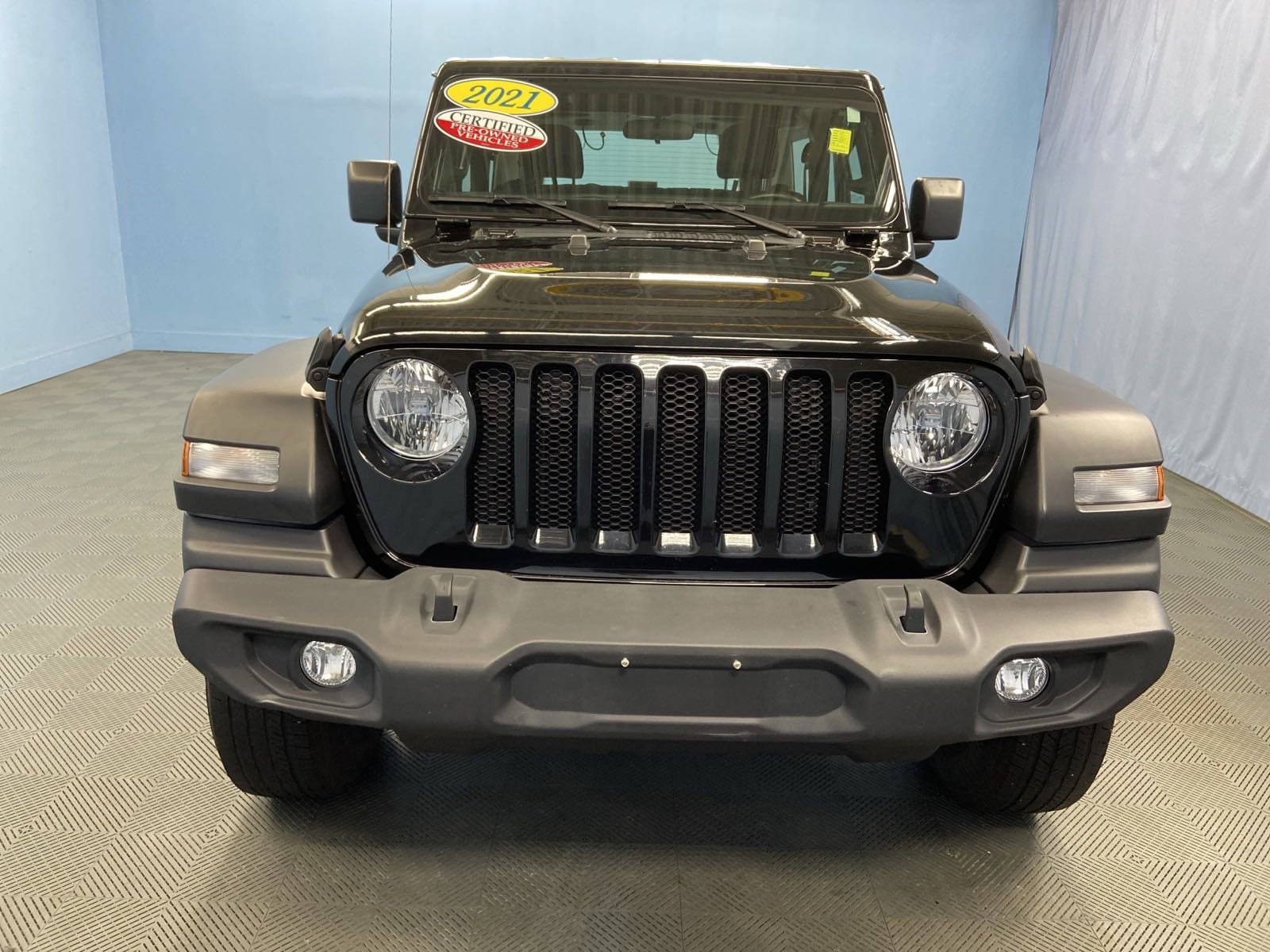 Certified 2021 Jeep Wrangler Sport with VIN 1C4HJXAG4MW720523 for sale in Hartford, CT