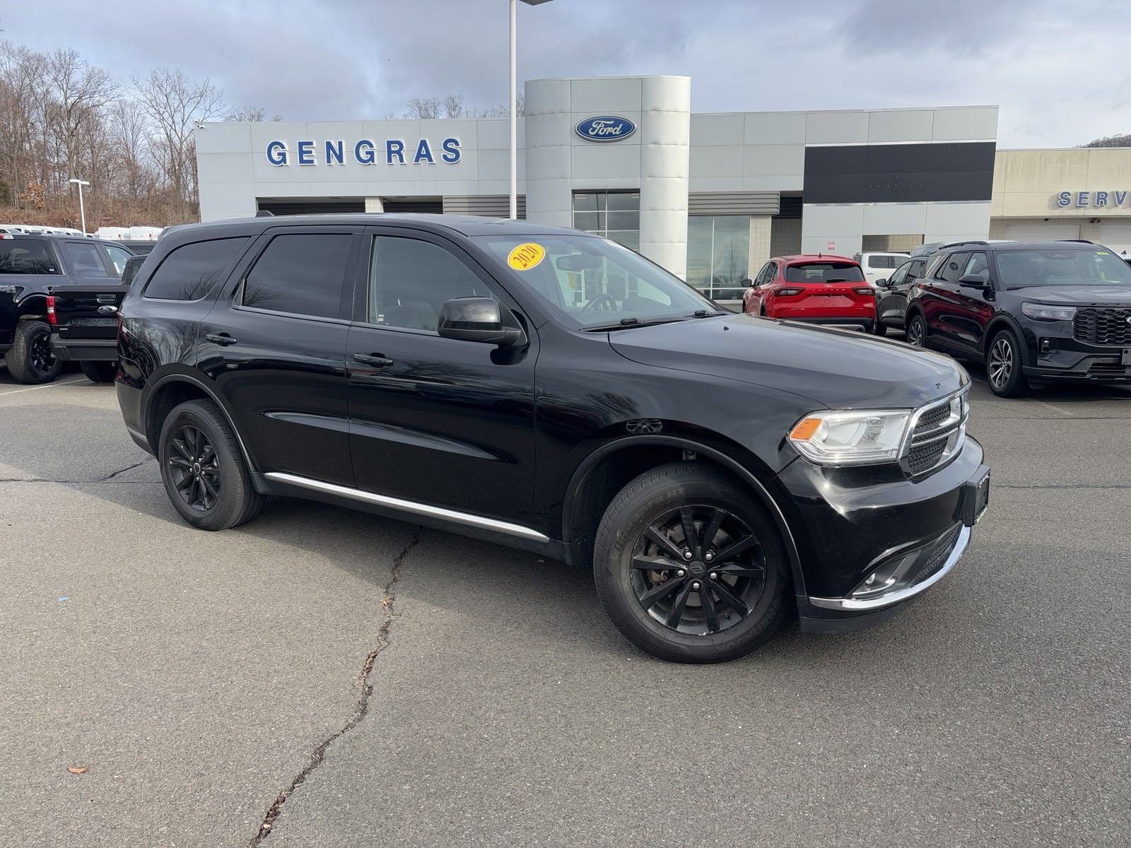 Certified 2020 Dodge Durango SXT with VIN 1C4RDJAG0LC253724 for sale in Fairfield, CT