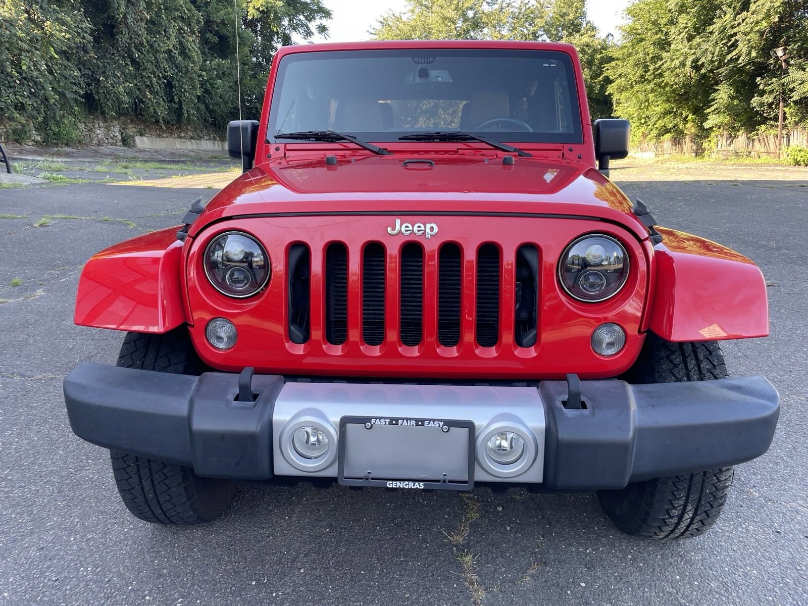 Used 2015 Jeep Wrangler Unlimited Sahara with VIN 1C4HJWEG6FL604734 for sale in Fairfield, CT