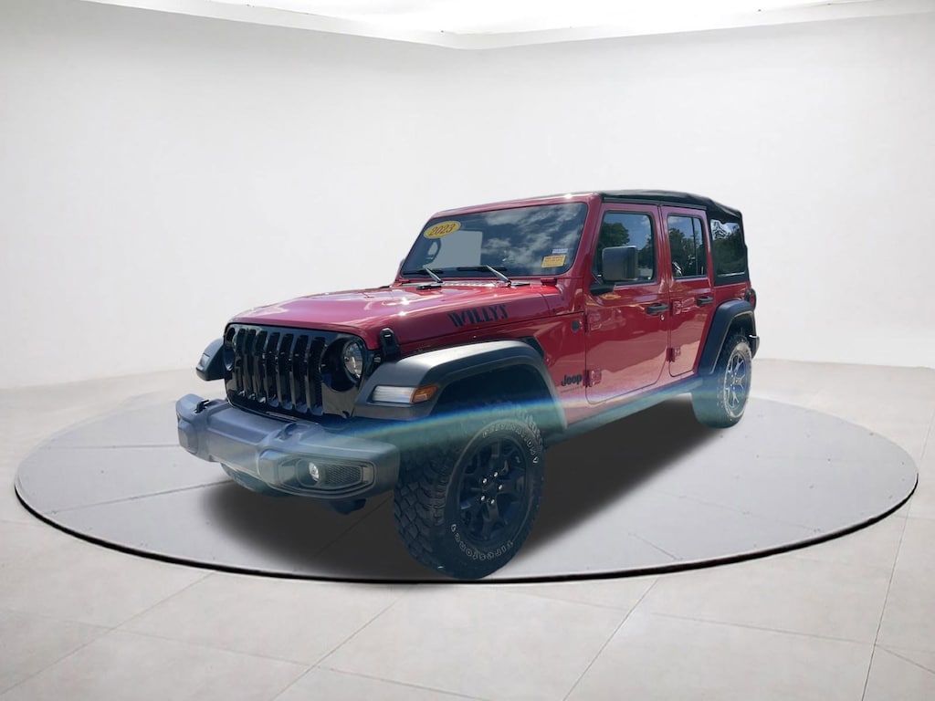Certified 2023 Jeep Wrangler Willys Willys  4x4