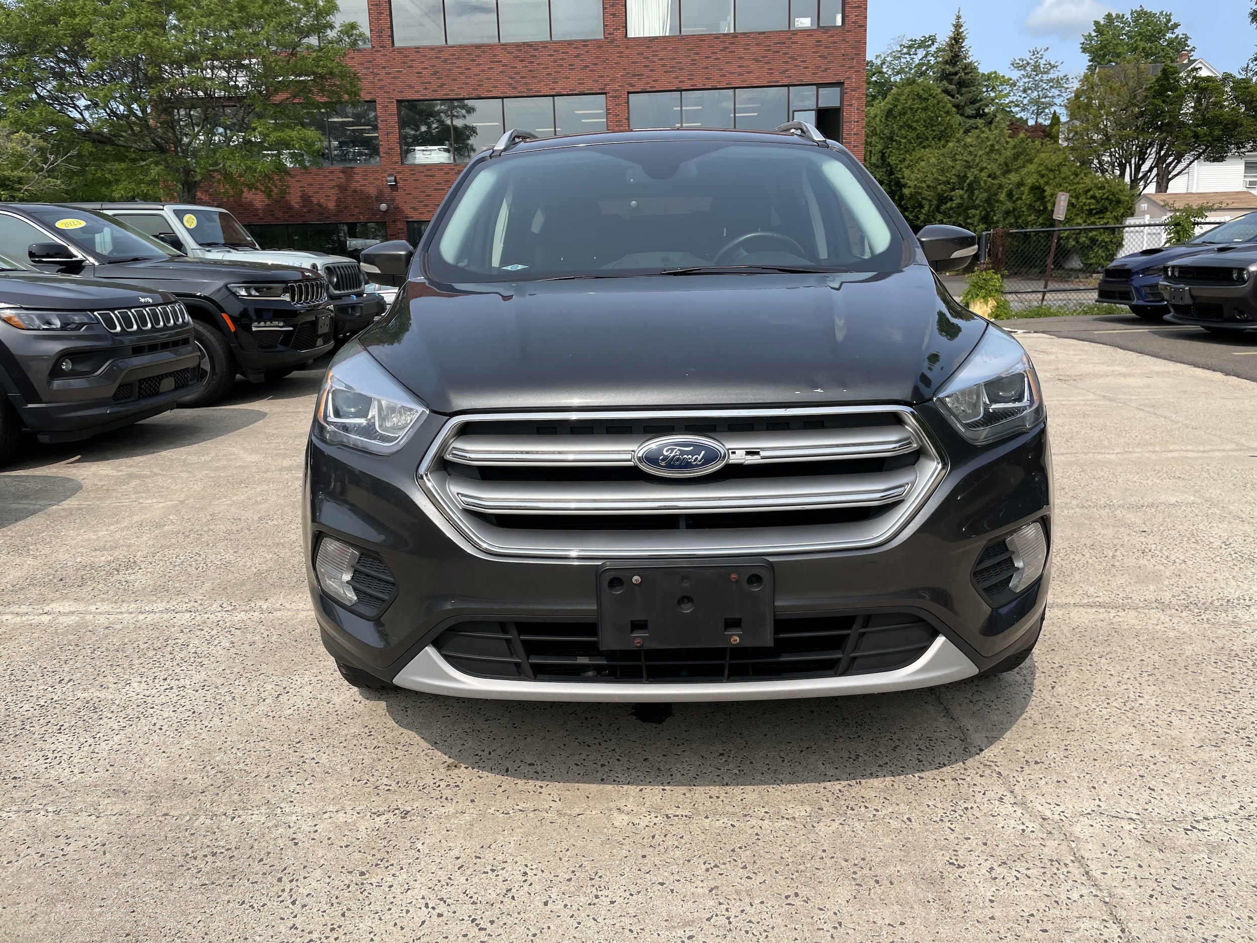 Used 2017 Ford Escape Titanium with VIN 1FMCU9JD0HUE28268 for sale in Fairfield, CT