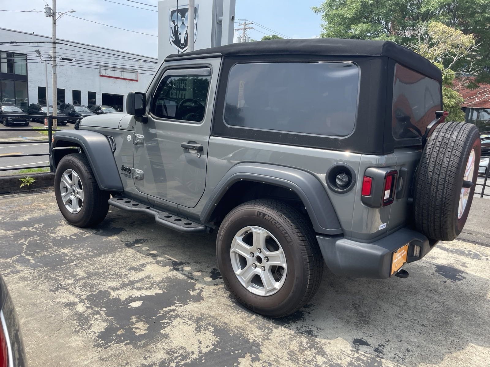 Certified 2021 Jeep Wrangler Sport S with VIN 1C4GJXAG7MW754869 for sale in Fairfield, CT