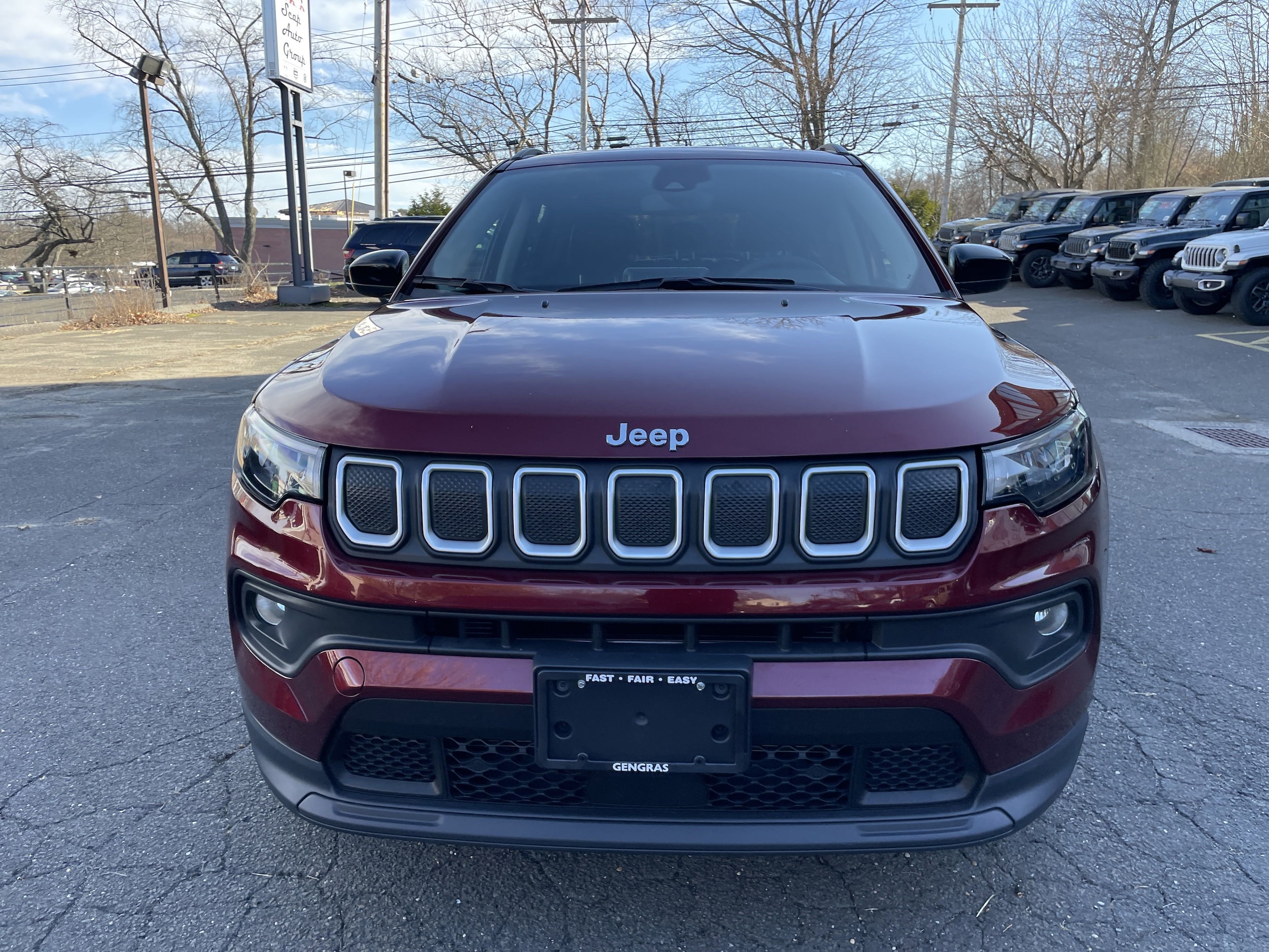 Certified 2022 Jeep Compass Latitude with VIN 3C4NJDBB3NT115856 for sale in Fairfield, CT
