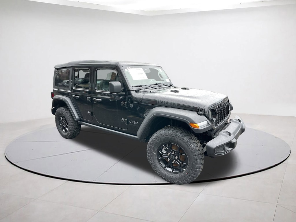 New 2025 Jeep Wrangler Willys Sport Utility