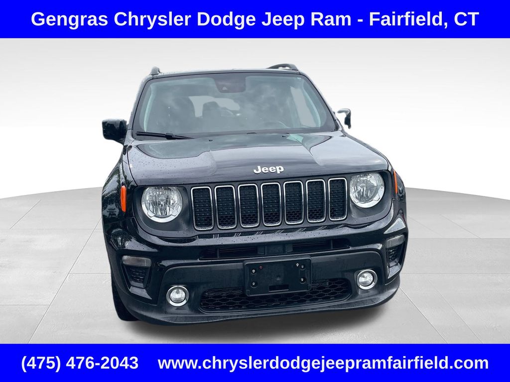 Certified 2021 Jeep Renegade Latitude with VIN ZACNJDBB7MPM33904 for sale in Fairfield, CT