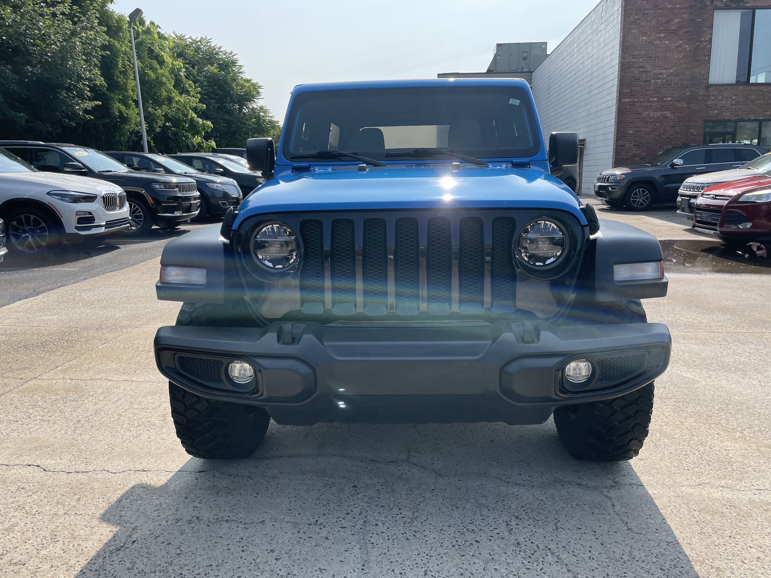 Certified 2022 Jeep Wrangler Unlimited Willys with VIN 1C4HJXDG2NW102131 for sale in Fairfield, CT