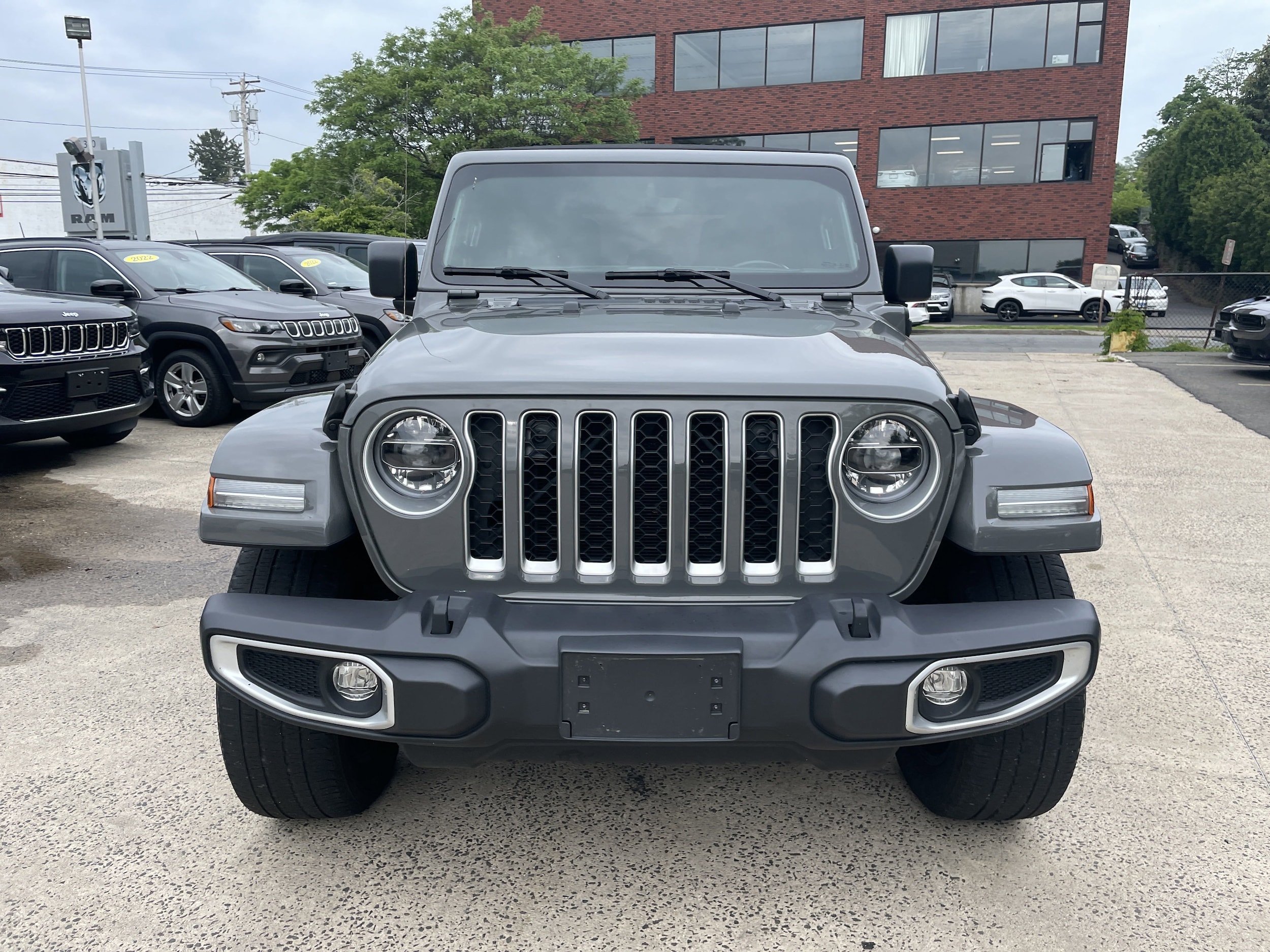 Used 2021 Jeep Wrangler Unlimited Sahara 4XE with VIN 1C4JJXP68MW773418 for sale in Fairfield, CT