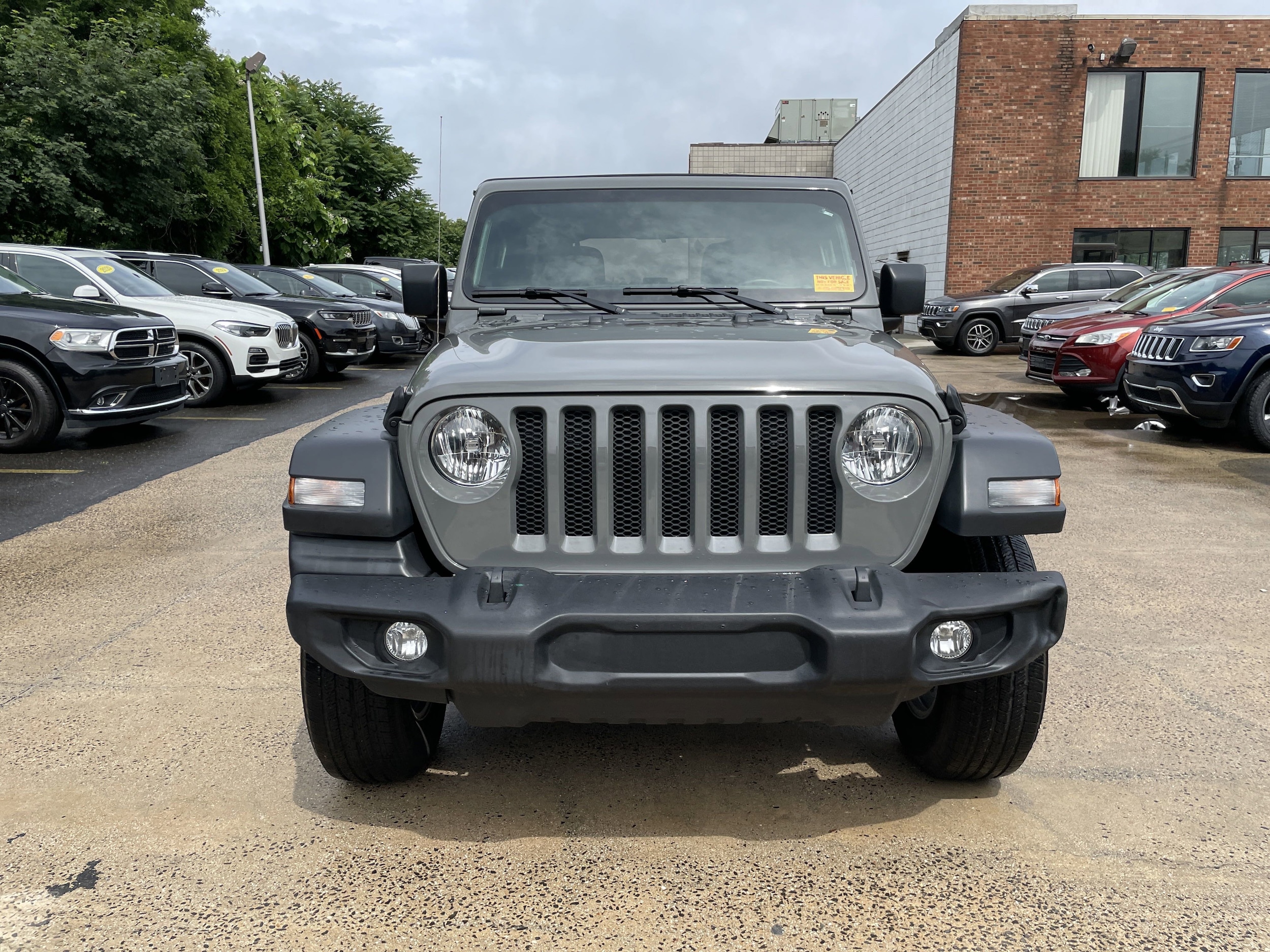 Certified 2022 Jeep Wrangler Unlimited Sport S with VIN 1C4HJXDGXNW225045 for sale in Fairfield, CT