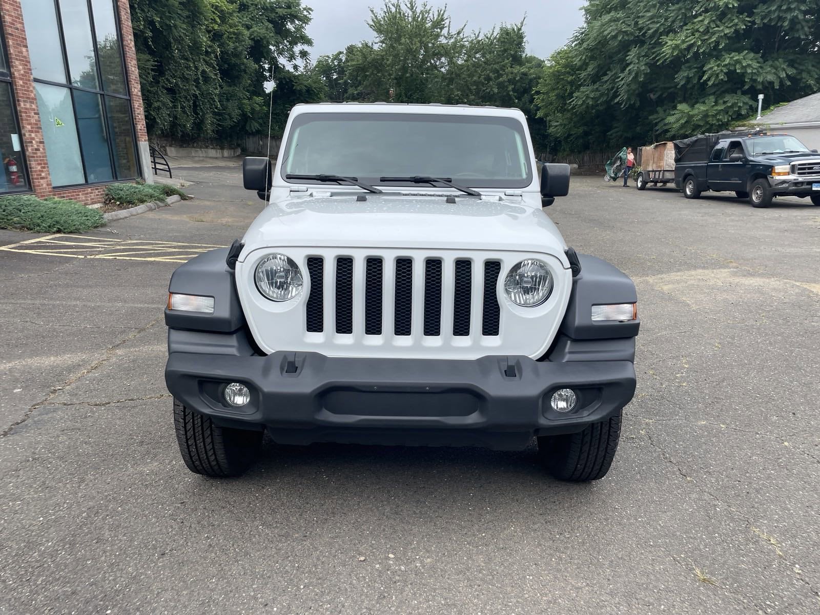 Certified 2021 Jeep Wrangler Unlimited Sport with VIN 1C4HJXDN8MW503275 for sale in Fairfield, CT