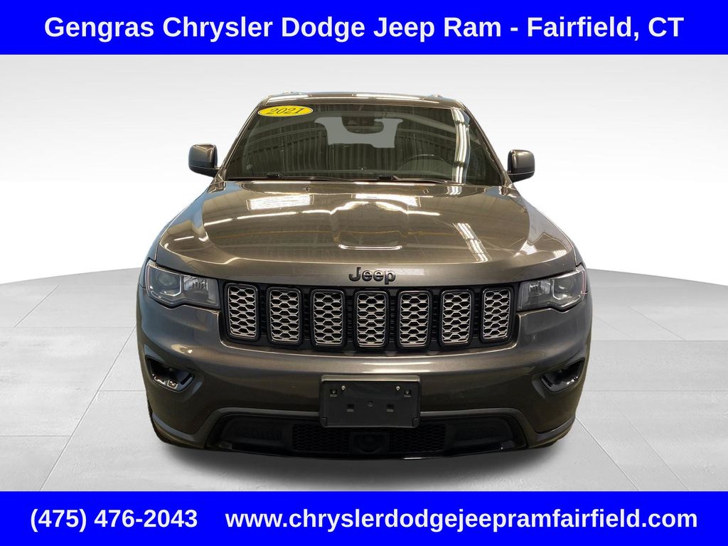 Used 2021 Jeep Grand Cherokee Laredo X with VIN 1C4RJFAG4MC587424 for sale in Fairfield, CT