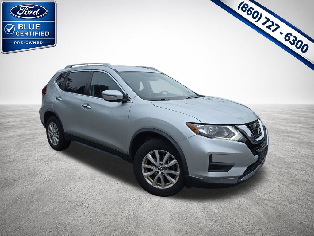 Certified 2018 Nissan Rogue SV with VIN KNMAT2MV7JP619135 for sale in Plainville, CT